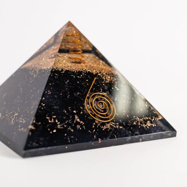 Explore Tiger Eye Orgone Pyramid